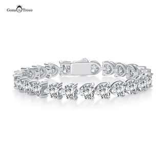 Heart Cut Moissanite Bracelet