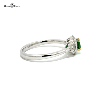 Vibrant emerald statement piece for anniversaries