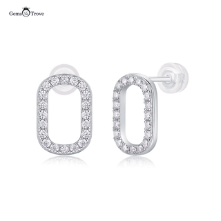 Starlit Elegance Moissanite Studs