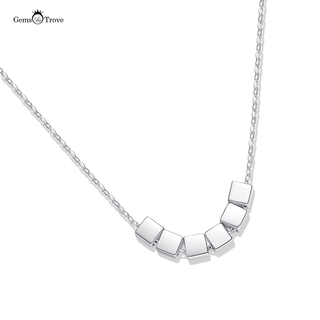 Love cube Moissanite Necklace