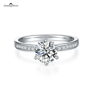 Classic Retro Moissanite Diamond Ring