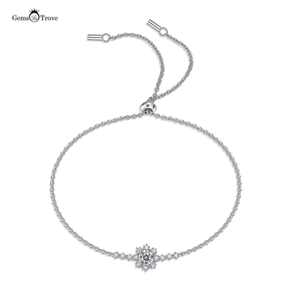 Moissanite snowflake Bracelet
