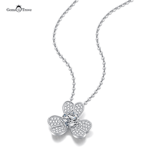 Moissanite Petals Pendant