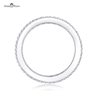 Luxurious Moissanite Encrusted Band