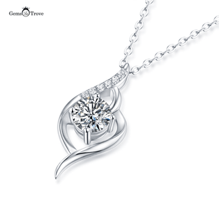 Moissanite timeless simple Pendant Necklace
