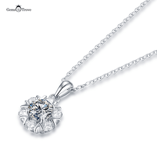 Moissanite Romantic Snowflake pendant