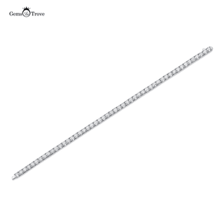 Round Moissanite Diamond Tennis Bracelet
