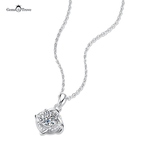 Moissanite diamond Solitaire Necklace