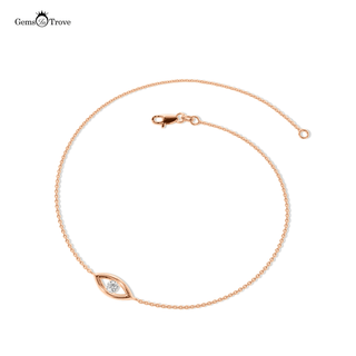 Diamond Evil Eye Bracelet