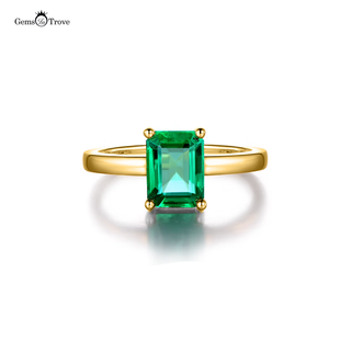 Emerald Cut Emerald Ring Classic