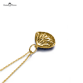 Sapphire Pendant Sea Shell