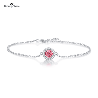Moissanite Pink Diamond Bracelets