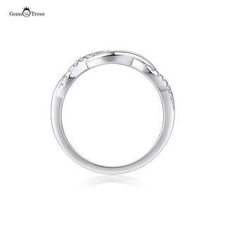 Luminous Moissanite Eternity Band