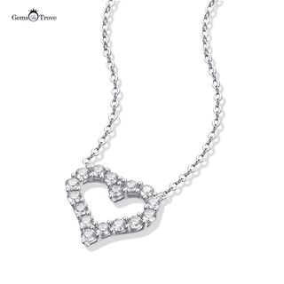 Moissanite Diamond Love Heart Pendant
