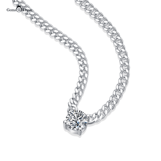 Uni sex Moissanite Diamond Necklace