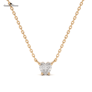 Romantic Diamond Heart Pendant