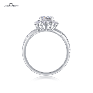 Blooming Moissanite Troves Ring