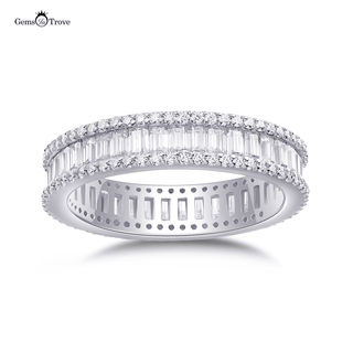 Luxurious Moissanite Encrusted Band