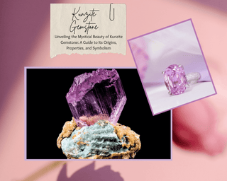 Kunzite gemstone 