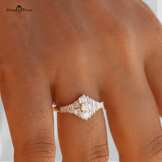 Art Deco Baguette Diamond Ring