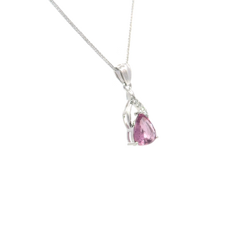 Soft Violet Spinel Petite Drop Pendant