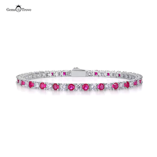 Ruby Tennis Bracelet Luxury