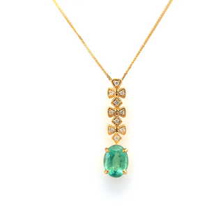 Verona Grace Emerald Pendant