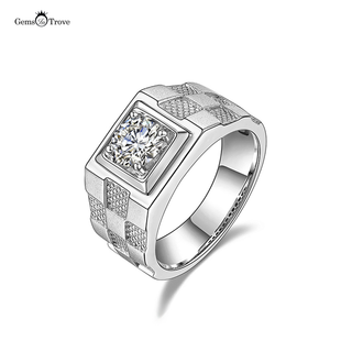 Artistry design moissanite diamond ring