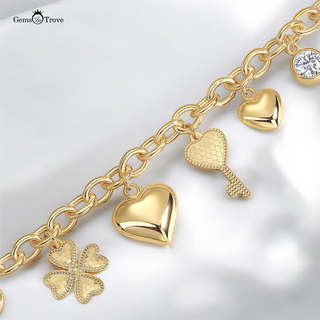 Heart Lock Bracelet