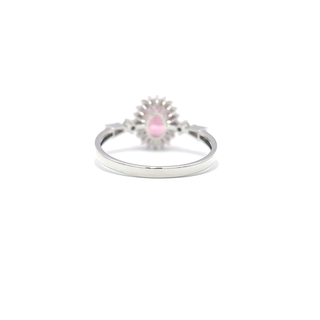 Pink Spinel Diamond Statement Ring