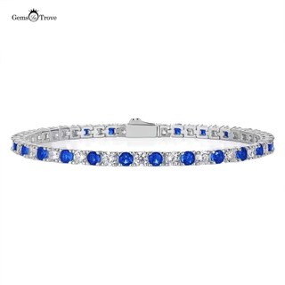 Sapphire Tennis Bracelet Classic Style