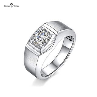 Solitaire Moissanite Diamond Ring