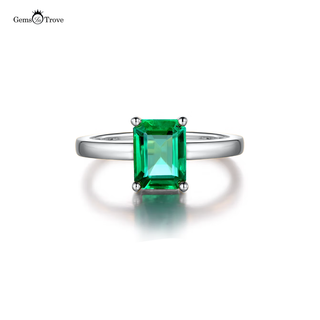Emerald Cut Emerald Ring Classic