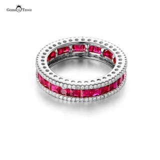 Ruby Wedding Band Brilliance