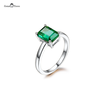 Emerald Cut Emerald Ring Classic