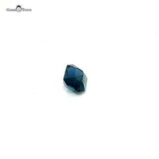 1.54ct Natural Deep Blue Sapphire | Emerald-Cut Gemstone with Vibrant Hue