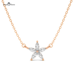 Marquise Diamond Star Pendant