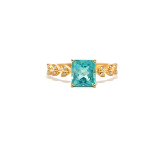 Apatite Classic Solitaire Ring