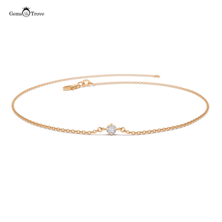 Diamond Solitaire Prong Bracelet