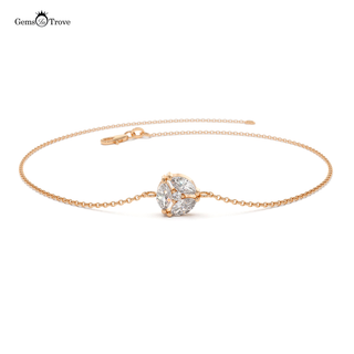 Sparkling Marquise Diamond Bracelet