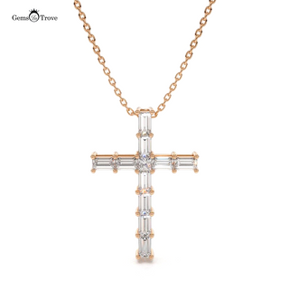 Religious Diamond Cross Necklace