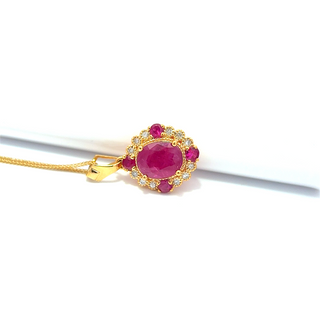 Élise Royale Ruby Pendant