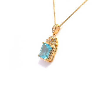 Apatite Vintage Frame Pendant