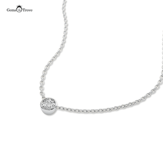 Classic Solitaire Diamond Necklace