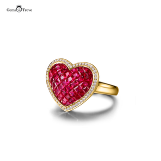 Heart Ruby Ring Treasure