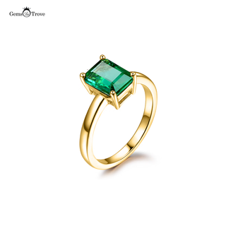 Emerald Cut Emerald Ring Classic