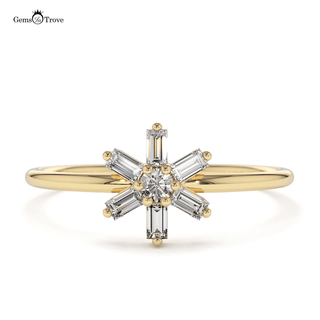 Star Design Diamond Ring