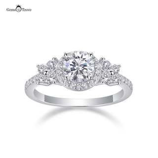 Whimsical Butterfly Moissanite Ring