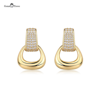 Petite Moissanite Diamond Huggies