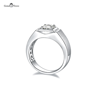 Solitaire Moissanite Diamond Ring